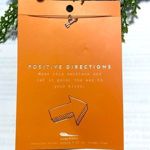 Positive Directions Arrow Necklace